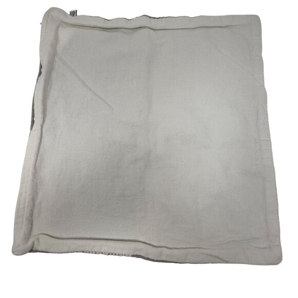 Hearth & Hand Magnolia Gray Decorative Pillow Covers 18" X 18" 100% Cotton - Picture 5 of 7